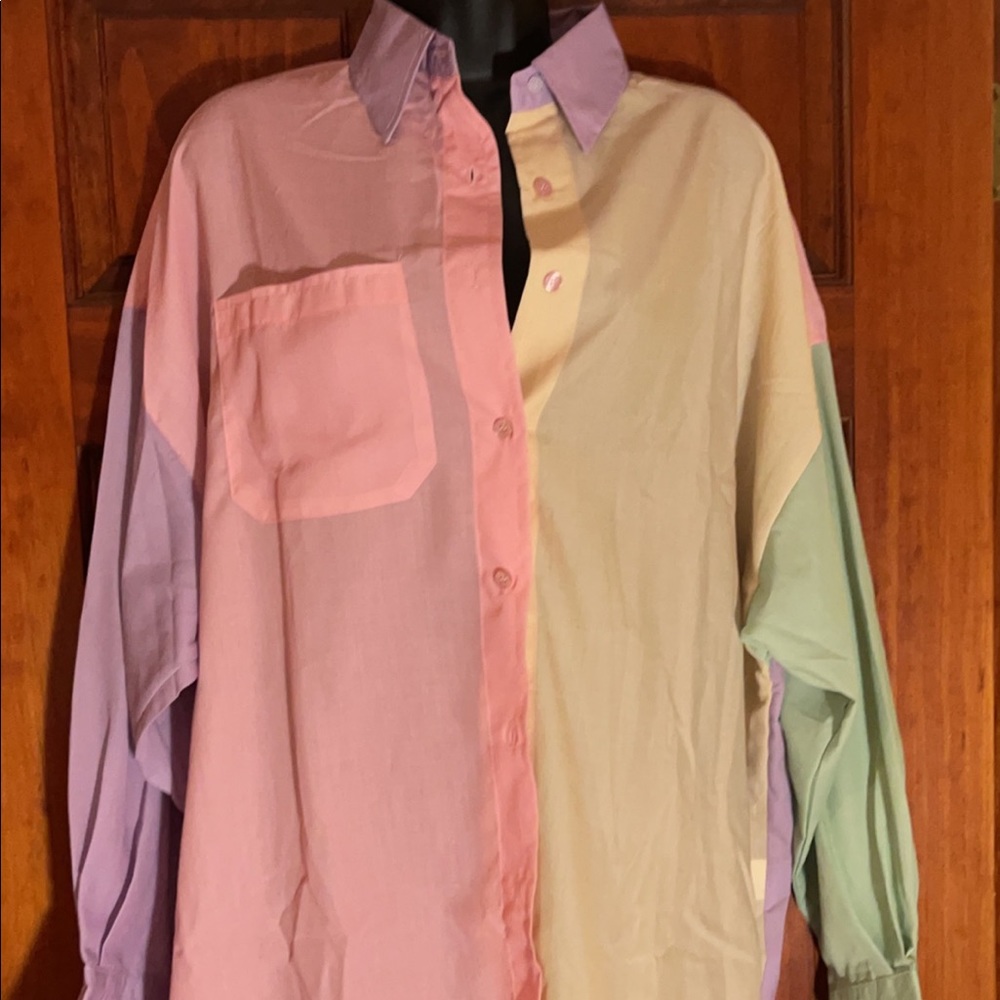 Multi Colored Button Down - image 2